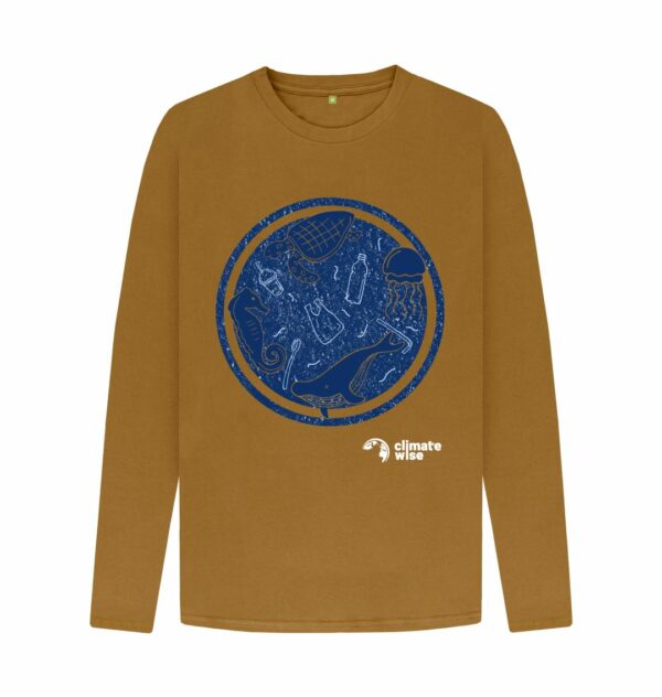 Be the Solution to Pollution Mens Long Sleeve Tee