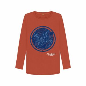 Be the Solution to Pollution Womens Long Sleeve Tee