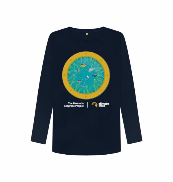 The Bermuda Seagrass Project Womens Long Sleeve Tee