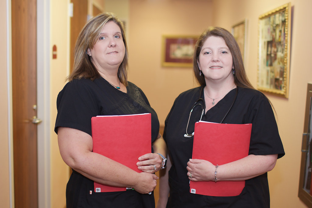 Delisa Edwards, Sr. Medical Assistant & Tara Chapman, RN
