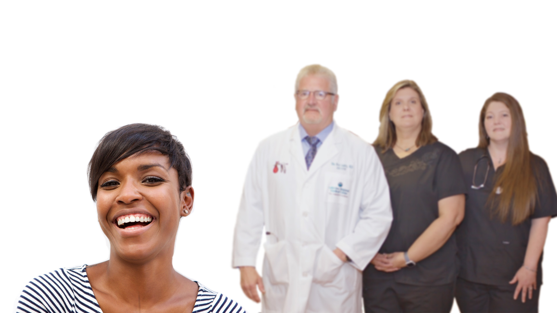 woman happy about not having heavy periods because of cryoablation therapy