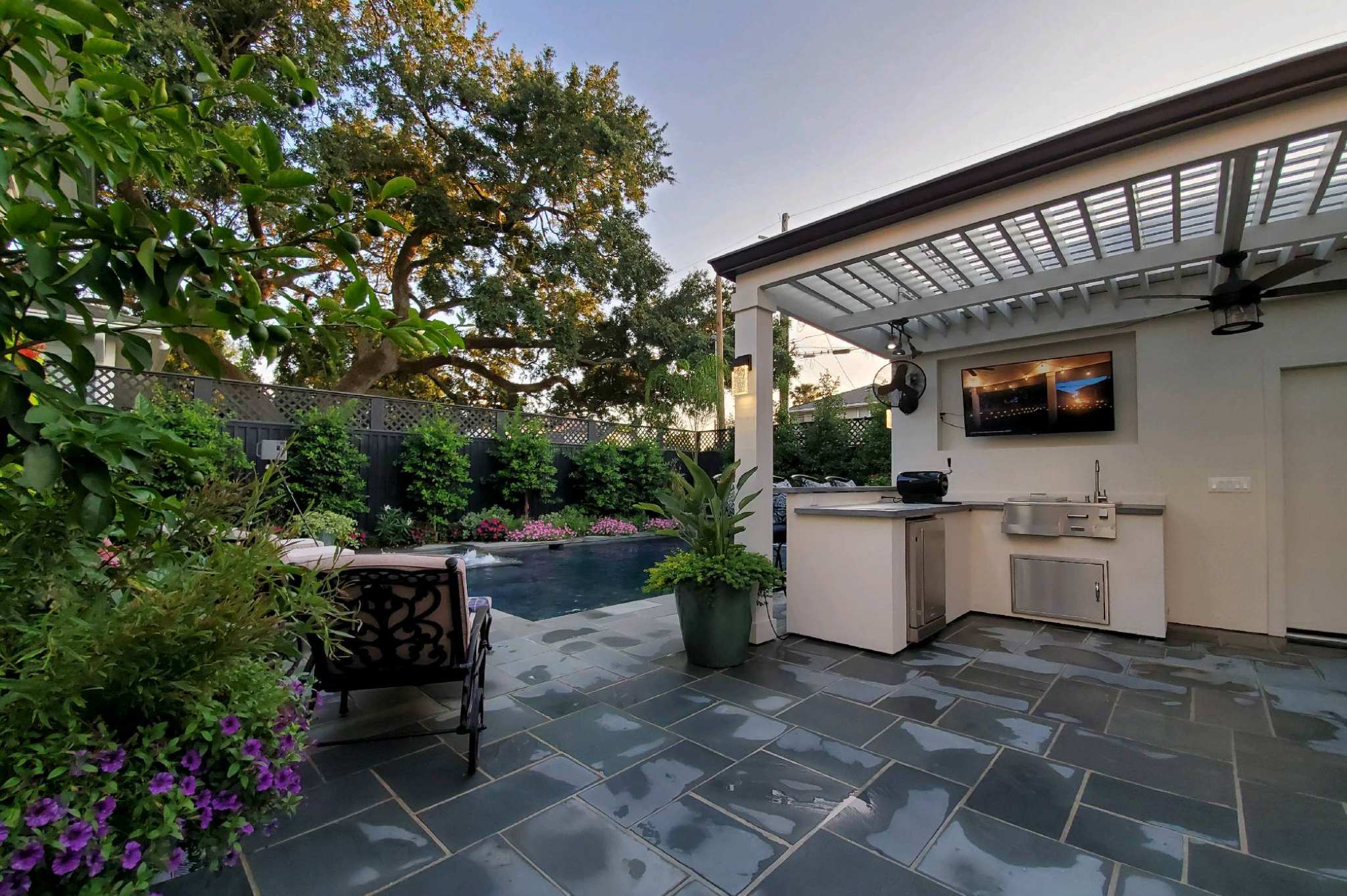 New Orleans Outdoor Kitchen
