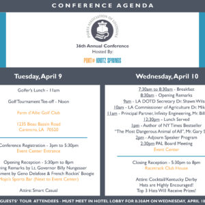 36 ANNUAL PORTS ASSOCIATION OF LOUISIANA CONFERENCE